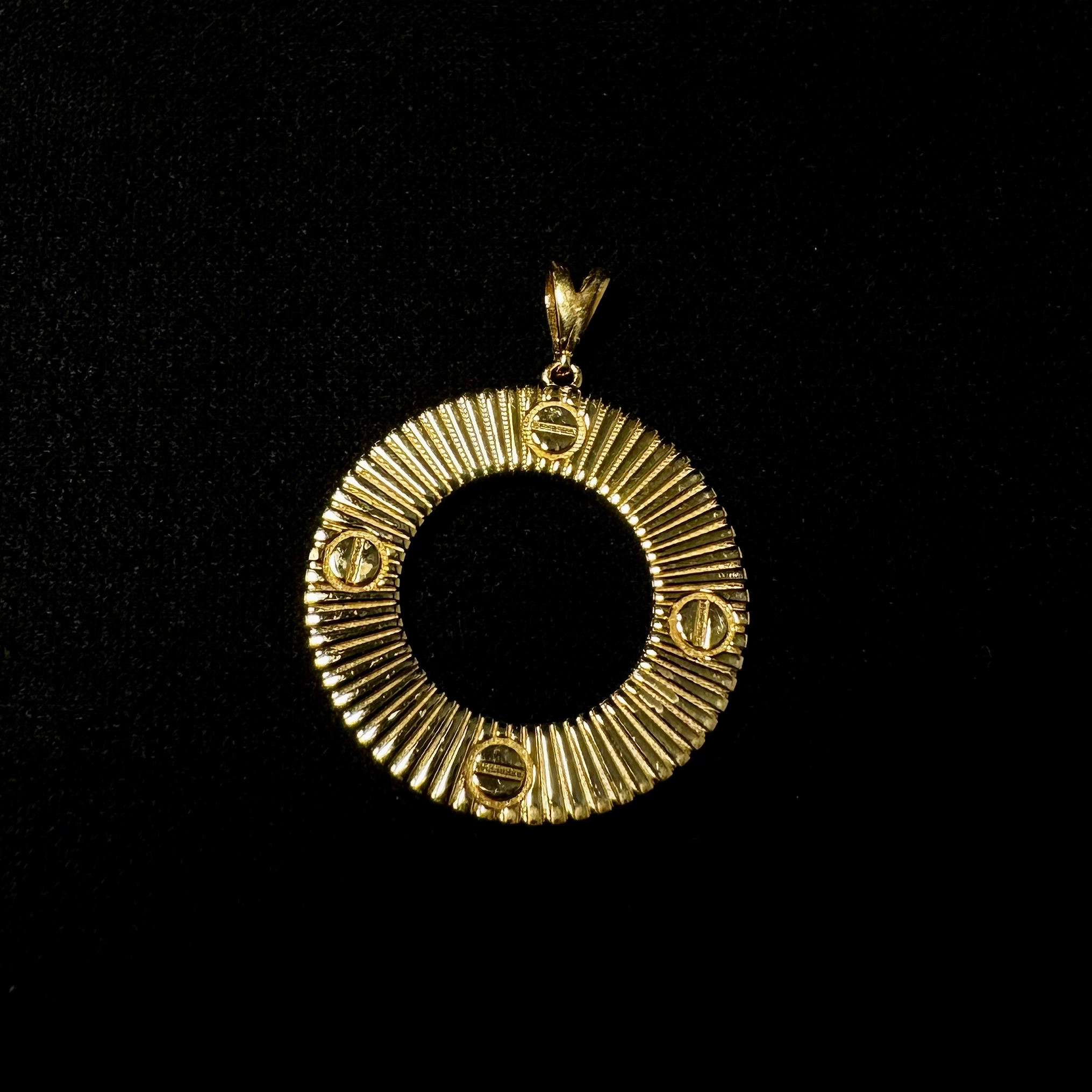 مدال کارتیر آن لیمیتد گرد سایز ۲