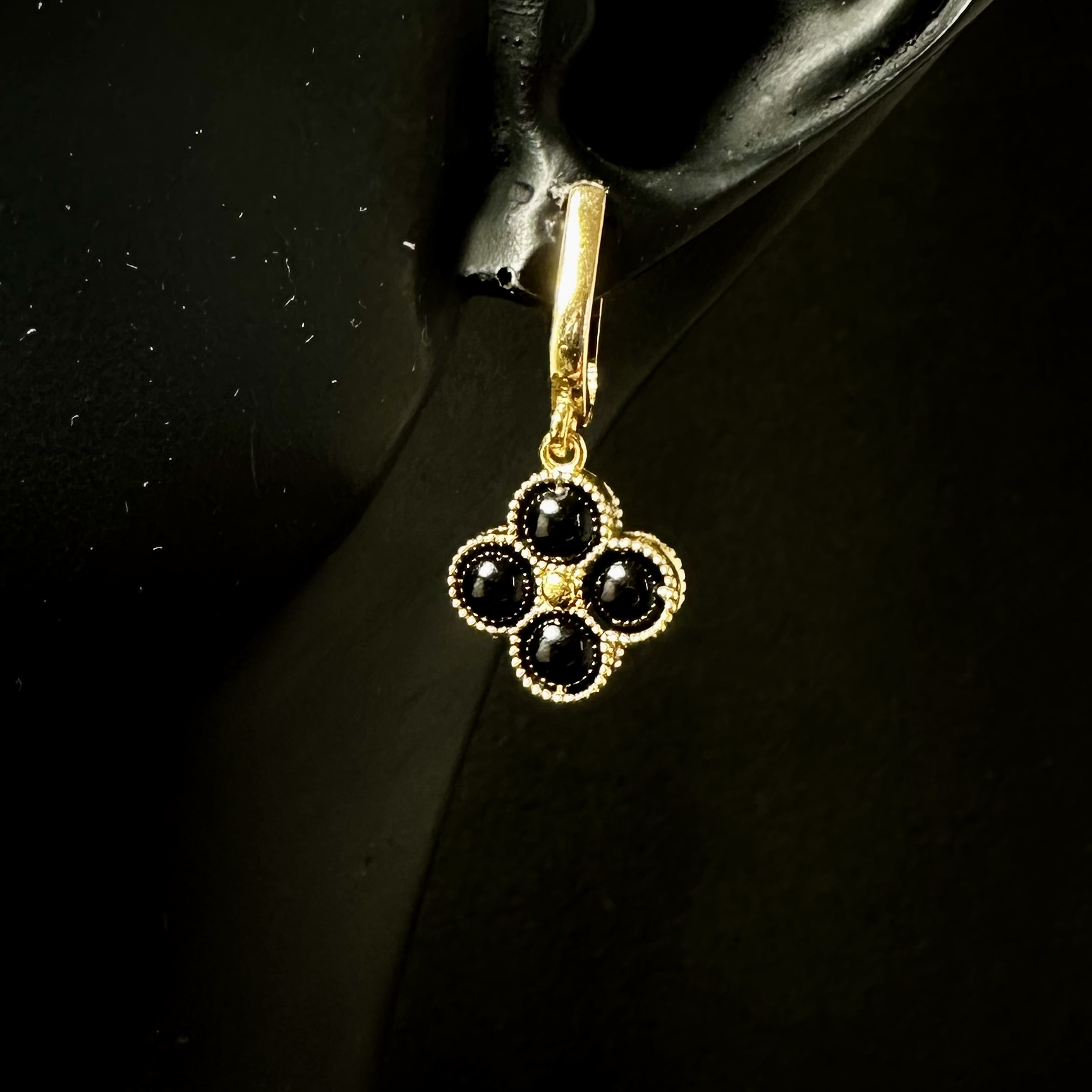 نیم ست ون کلیف چهار سنگ اونیکس