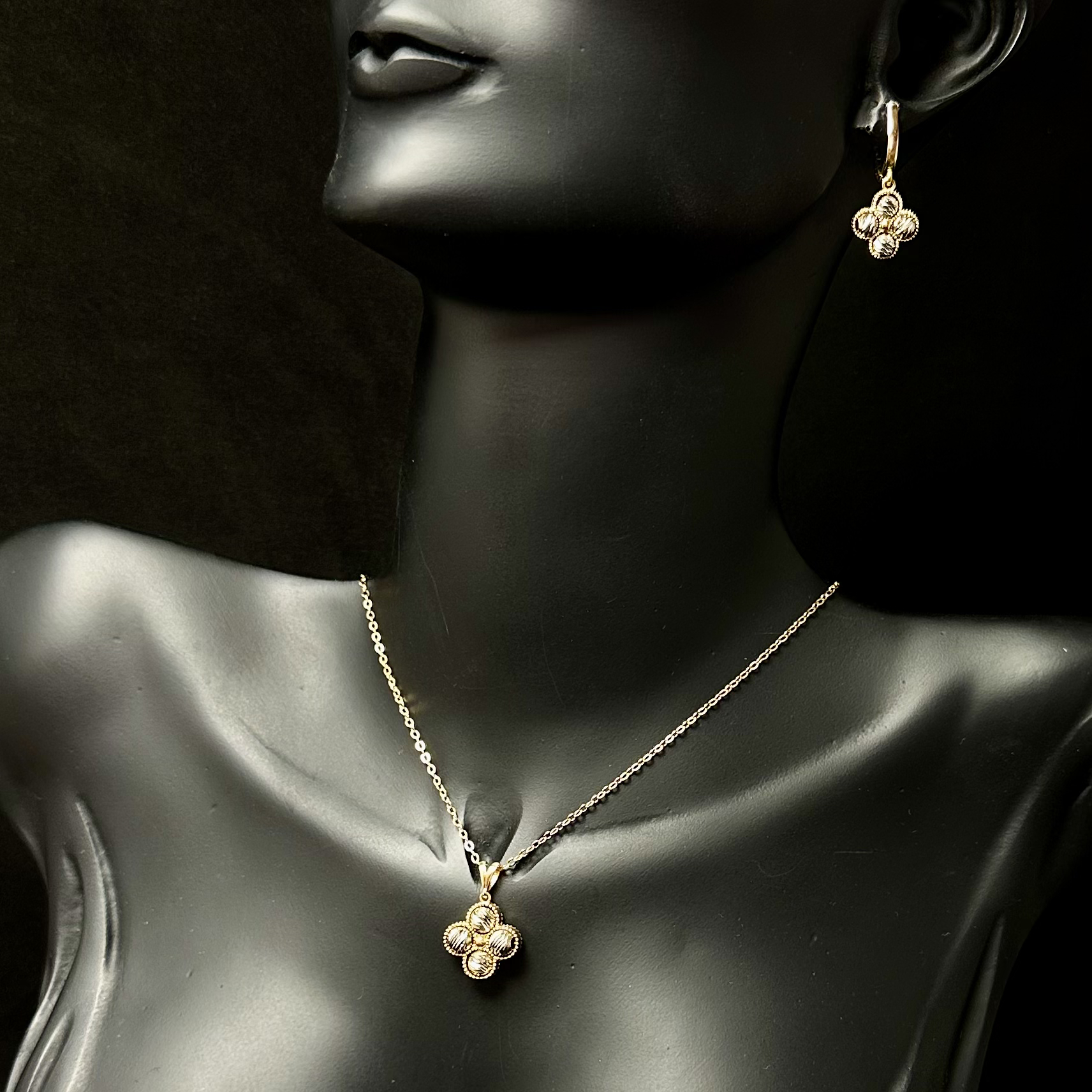 نیم ست ون کلیف با گوی تراش